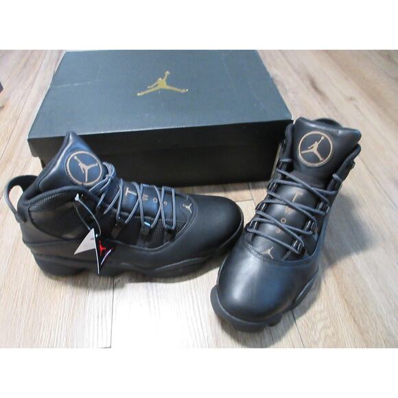 men's jordan winterized 6 rings boots black